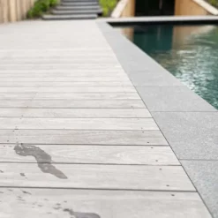 New Elephant Vlonderplank totaalpakket hardhout Accoya gray 2,5 x 14,5 cm (4,80 mtr) vlak