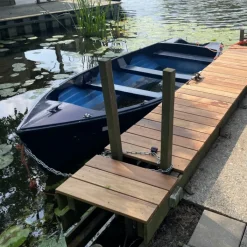 Discount Smaragd Vlonderplank totaalpakket hardhout Ipé 2,1 x 14,5 cm (2,15 mtr) geschaafd