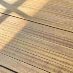 Sale aMbooo Vlonderplank totaalpakket bamboe Campo Verde geolied naturel 2,0 x 14 cm (1,87 mtr) Frans profiel/vlak