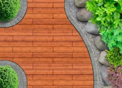 New aMbooo Vlonderplank totaalpakket bamboe Select geolied coffee 2,0 x 14 cm (2,20 mtr) Frans profiel/vlak