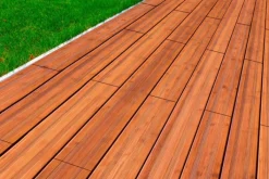 New aMbooo Vlonderplank totaalpakket bamboe Select geolied coffee 2,0 x 14 cm (2,20 mtr) Frans profiel/vlak