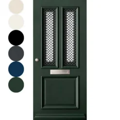 New Austria Voordeur City Line - Roermond stomp dekkend voorbehandeld grijs