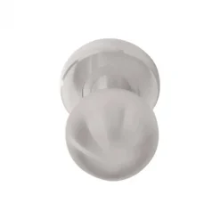 Austria Voordeurknop Forza Basic LB55V - rond - Mat RVS