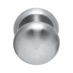 Austria Voordeurknop vast Forza - Cassius rond - Mat RVS