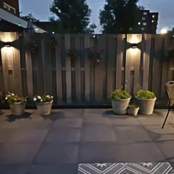 Best HomingXL Wandlamp Solar - Emme rond - Warm wit