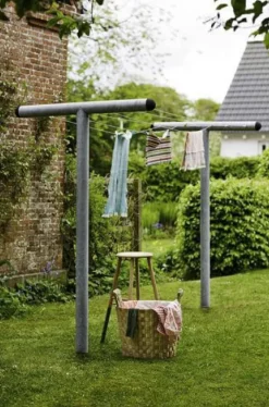 New Plus Danmark Waslijn verzinkt staal - Pipe 110 x 489 x 200