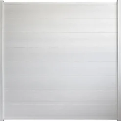 Clearance C-Wood Zelfbouw schutting composiet Modular wit - wit alu accessoires (180 x 180 cm)